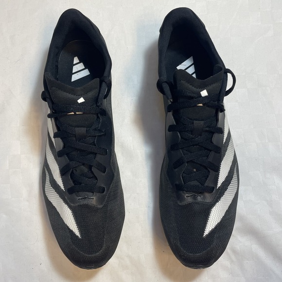 Adidas Adizero Sprintstar Track Spikes Core Black White Mens‎ 10 UK 9 EU 44 main image 8